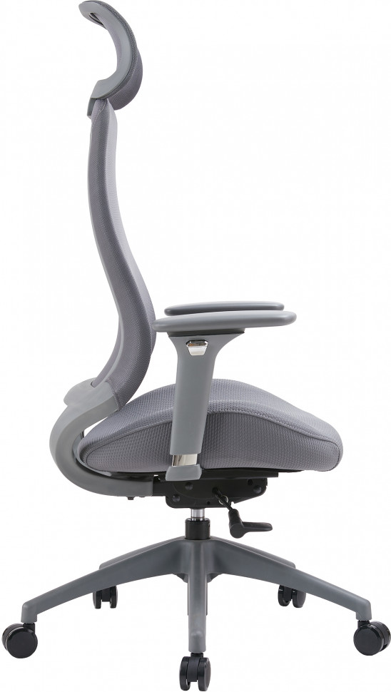 Эргономичное кресло Everprof Ant Grey (Ант Грэй) Ткань Серый