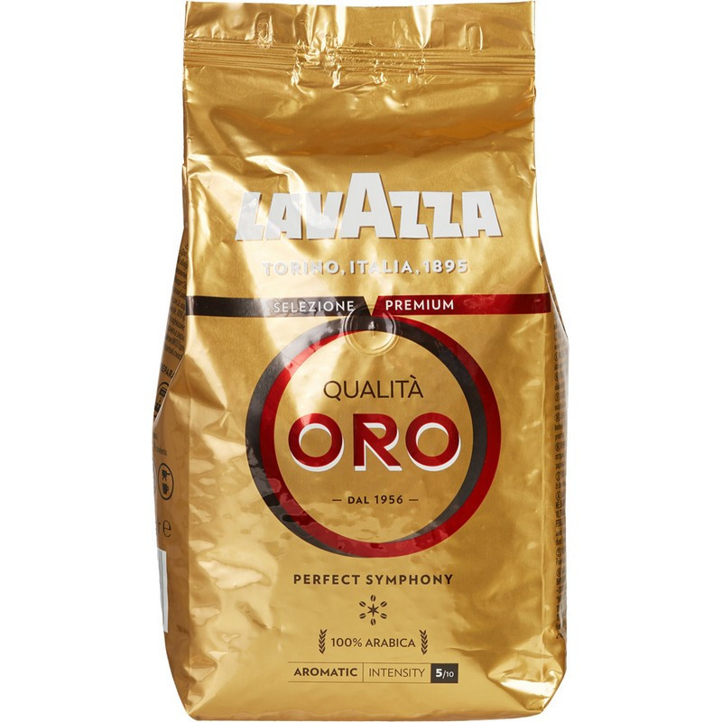 Кофе Lavazza Oro в зернах, 1кг